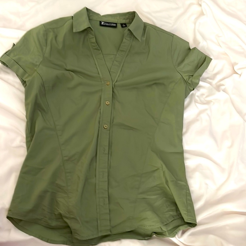 New York and company button up.